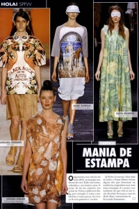 Revista Hola! Mania de Estampa - 12/2011